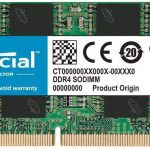 Laptop Ram • Crucial 8GB SO-DIMM DDR4