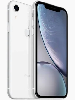 APPPLE iPhone XR:  6.1-inch Liquid Retina LCD display Face ID A12 Bionic chip Single 12 MP rear camera