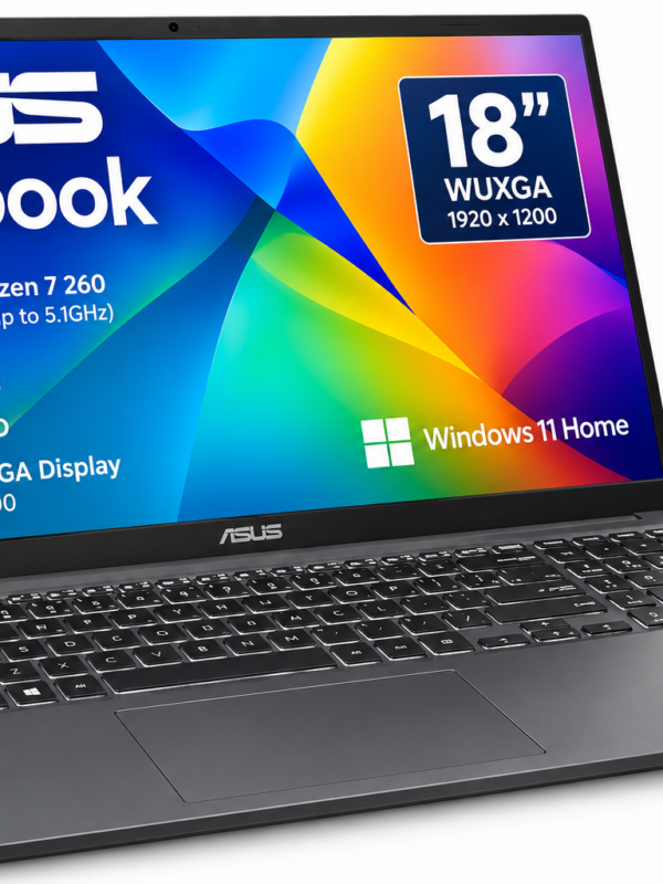 ASUS VIVOBOOK| AMD RYZEN 7-260 | 16 GB RAM |512 SSD| 18" Screen !