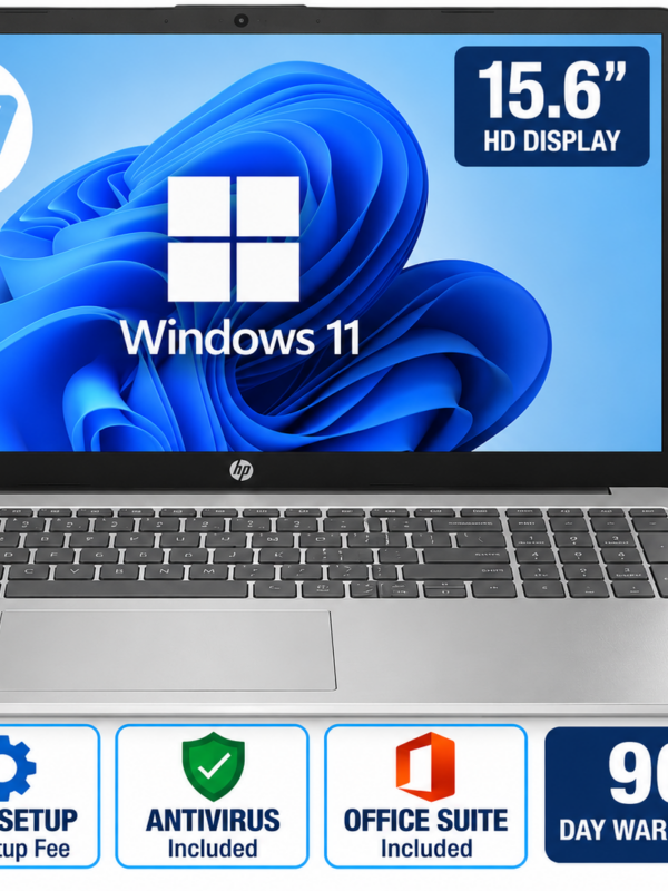 HP Laptop – Ryzen 5 | 16GB | 1TB SSD | 15.6"
