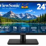 ViewSonic VA2445-LED 24" Widescreen 1920x1080 Full HD LED TN Monitor