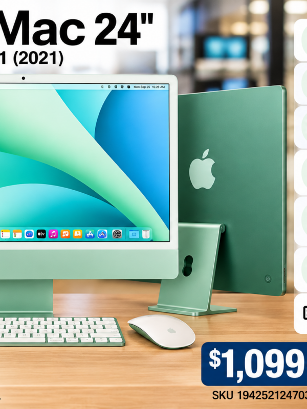 Apple iMac 24" M1 — Green (2021)